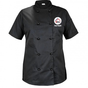 Bluza kucharska personalizowana , 4 modele do wyboru , długi / krótki rękaw